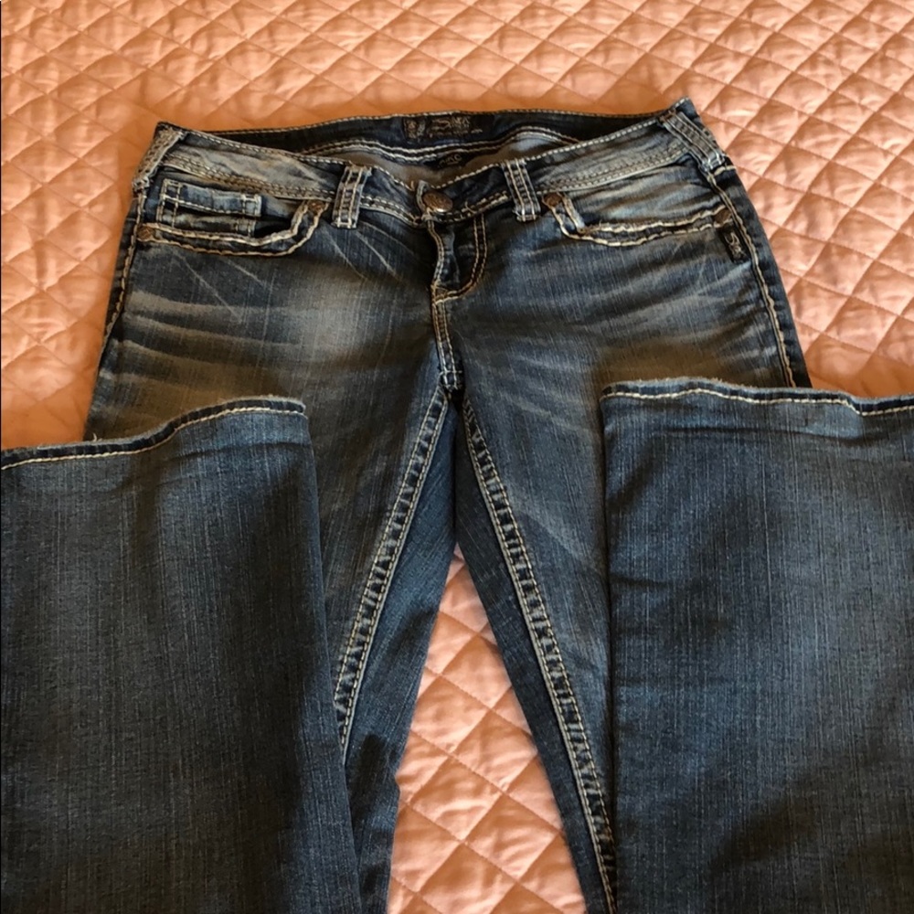 Silver bootcut Jeans